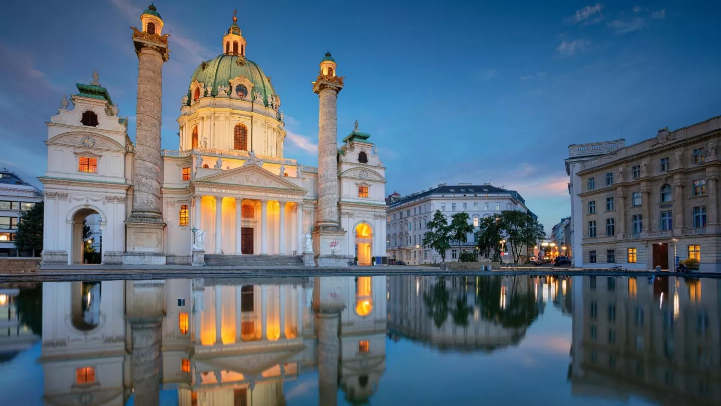 Vienna, la capitale dell’Austria.