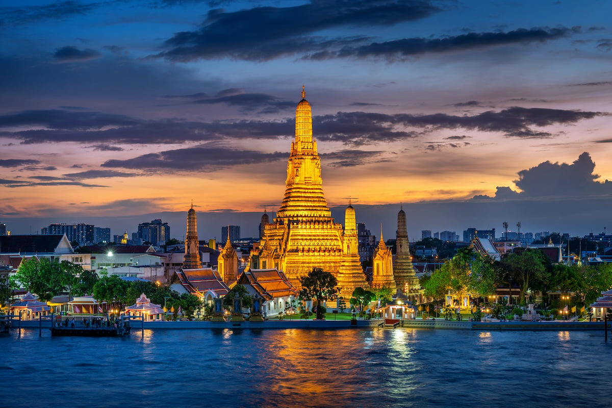 Bankok, la capitale della Thailandia.