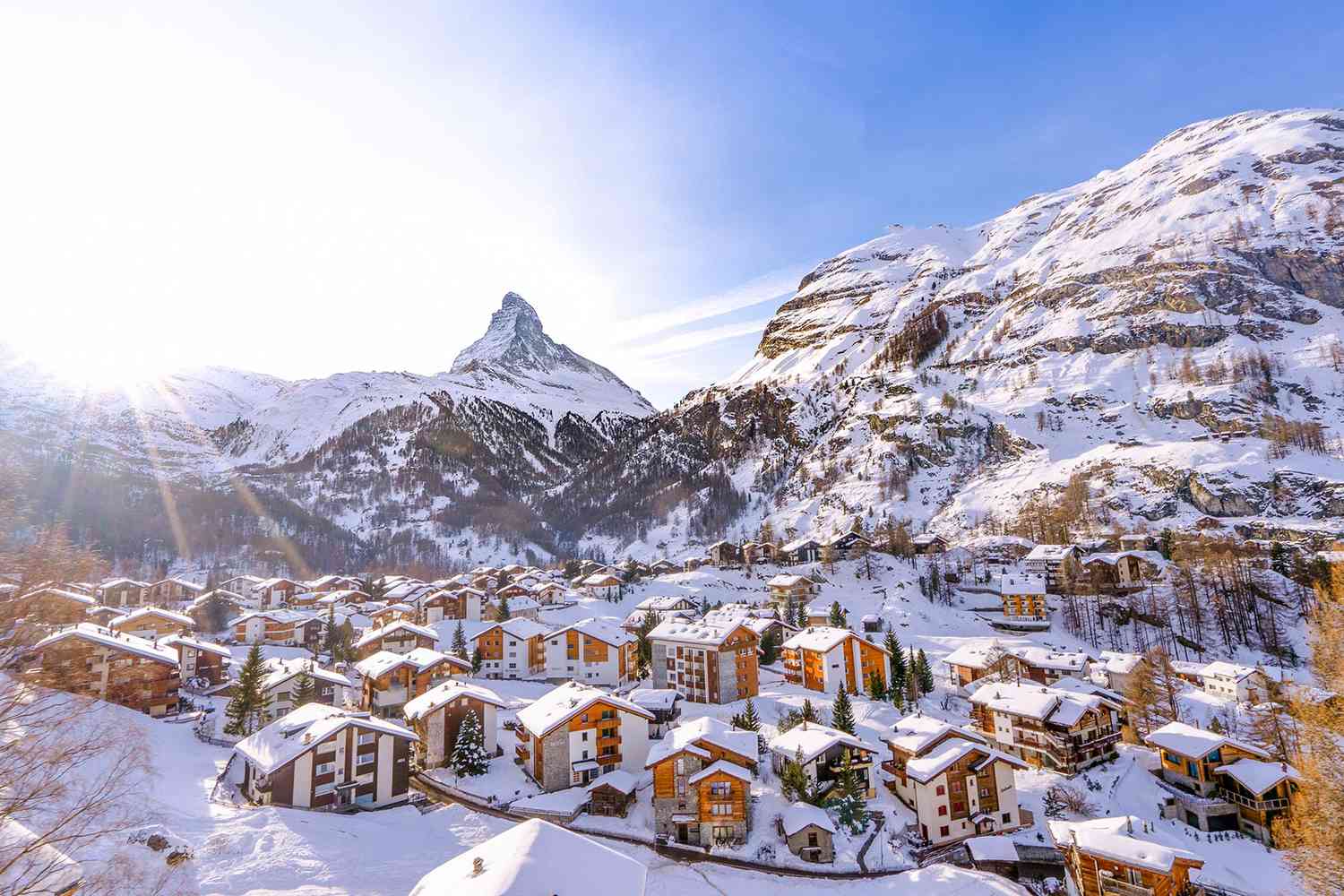 Zermatt, Svizzera: la patria del Cervino