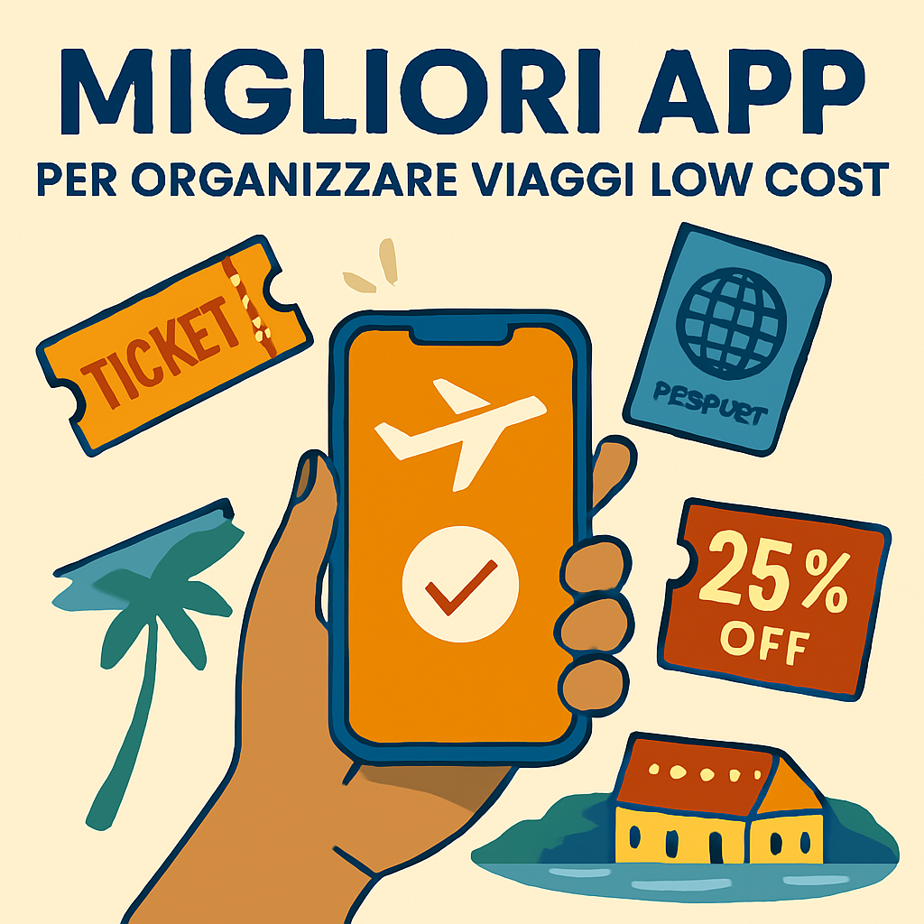 Le Migliori App per Organizzare Viaggi Low Cost